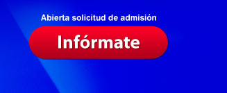 Abierta solicitud de admisión. Infôrmate